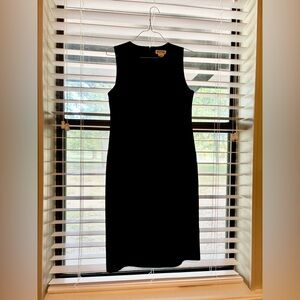 Michael Kors Black Mid-Length Sleeveless Dress